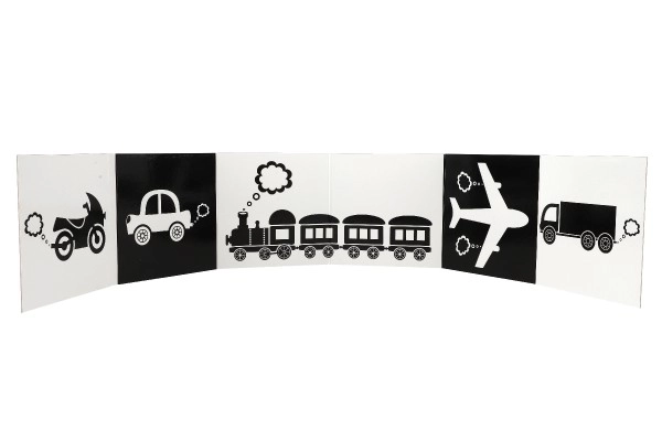 Contrast Board Book of Vehicles for Babies