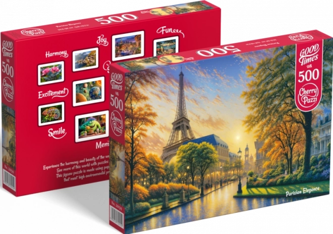 Parisian Elegance Puzzle 500 Pieces