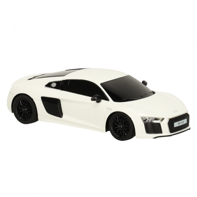 Remote Control Car Audi R8 White 2015 - 1:24 Scale