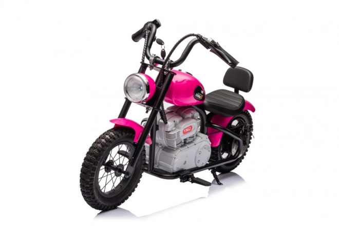 Pink Rechargeable Motorbike