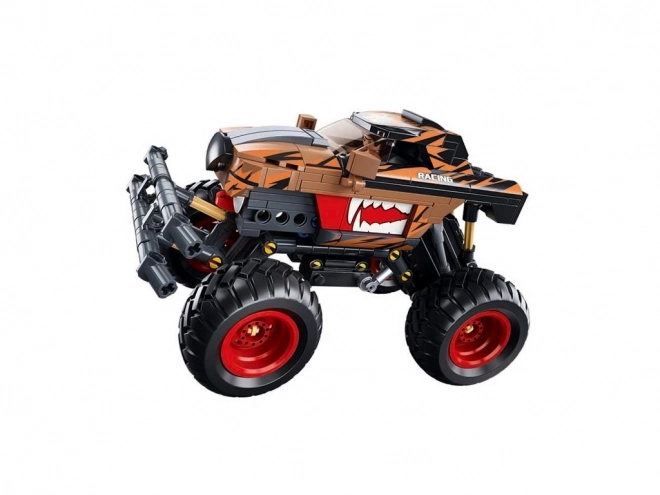 Sluban Pullback Orange-Black Racing Off-road