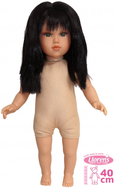 Realistic Doll with Soft Cloth Body 40 cm