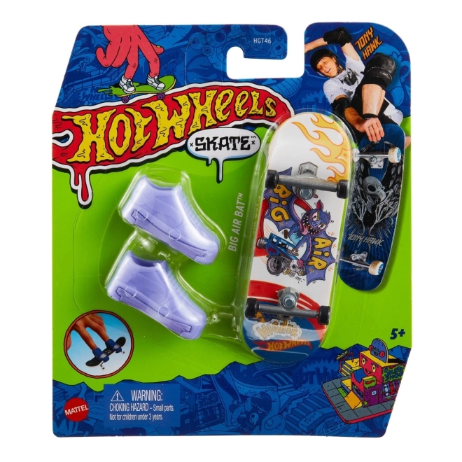 Fingerboard with Removable Skate Shoes by Hot Wheels