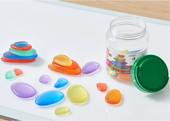 Masterkidz Panneau lumineux LED carré coloré + ensemble d'accessoires