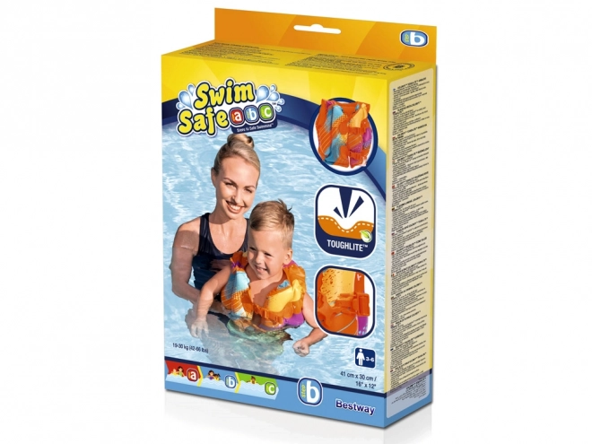 Inflatable Colorful Swim Vest for Kids