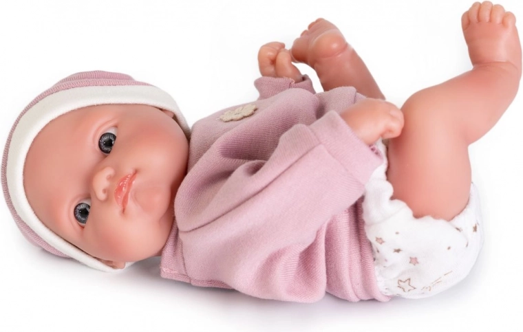 Bébé réaliste avec corps entièrement en vinyle