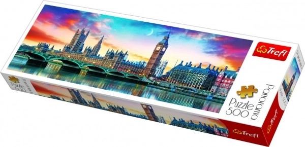 Trefl panoramic puzzle 500 pieces: Big Ben and Westminster Palace, London