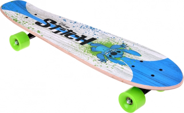 Wooden skateboard Disney Stitch for children up to 50 kg