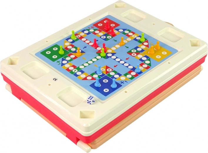 Gezelschapsspellen: Mens-erger-je-niet en Slangen en Ladders