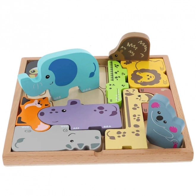 Wooden Puzzle - Zoo Crew Brain Teaser