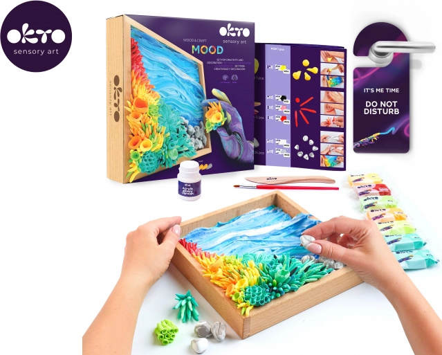 Okto 3D modelirni set Miren ocean 21 × 21 cm