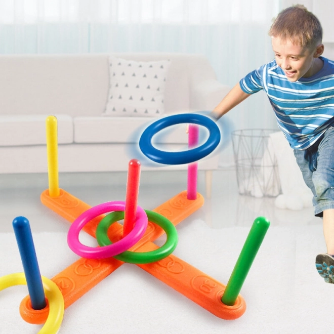 Colorful Ring Toss Game