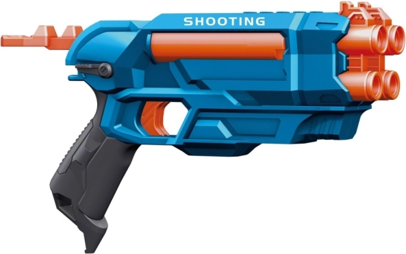 Blaster Turbo o zasięgu 8–15 m i 6 nabojach