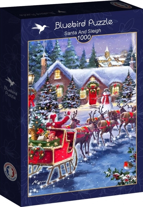 Santa and Sleigh Puzzle