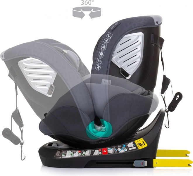 Chipolino Supreme i-Size Car Seat with Isofix and 360 Degree Rotation