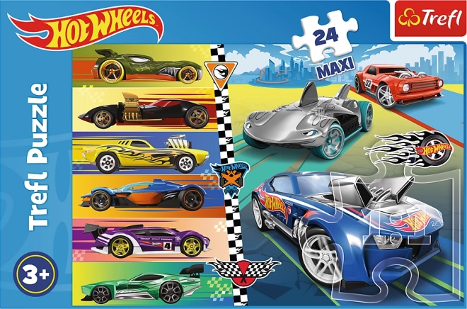 Maxi Puzzle Hot Wheels Fast Cars