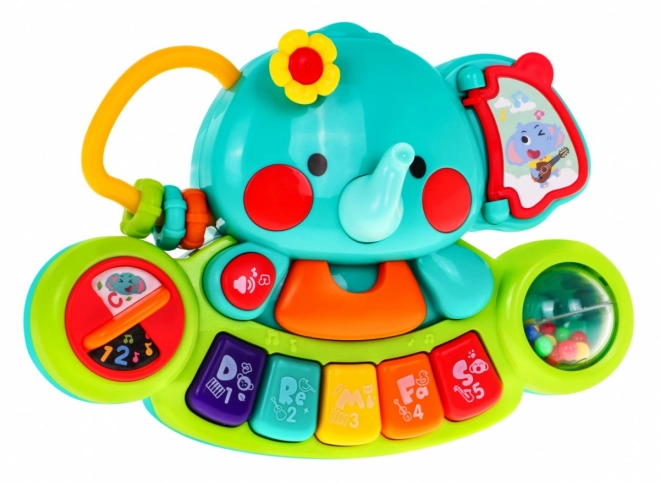 Colorful Elephant Musical Toy Keyboard