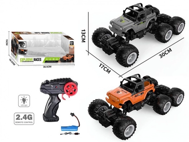 Remote Control Off-Road Vehicle with USB Charging