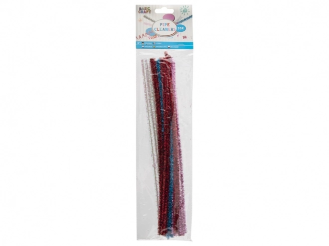 Colorful Chenille Craft Sticks Set