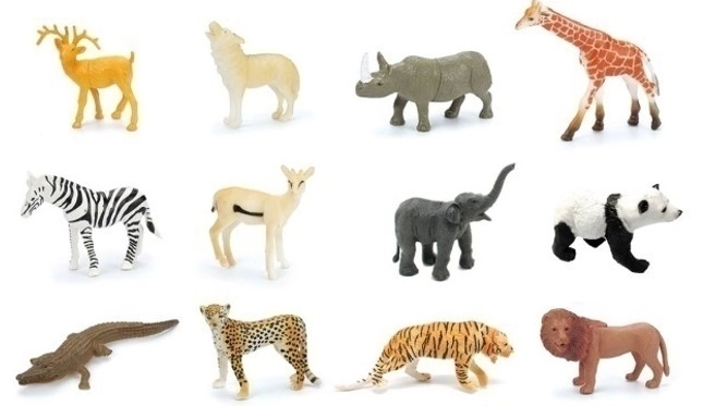 Wild Animal Figurine Set