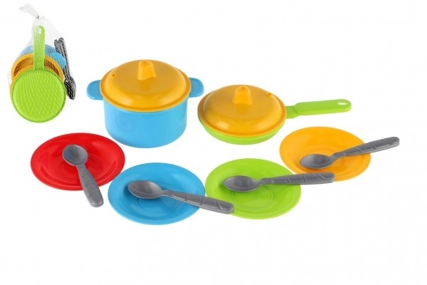 Colorful Plastic Dish Set