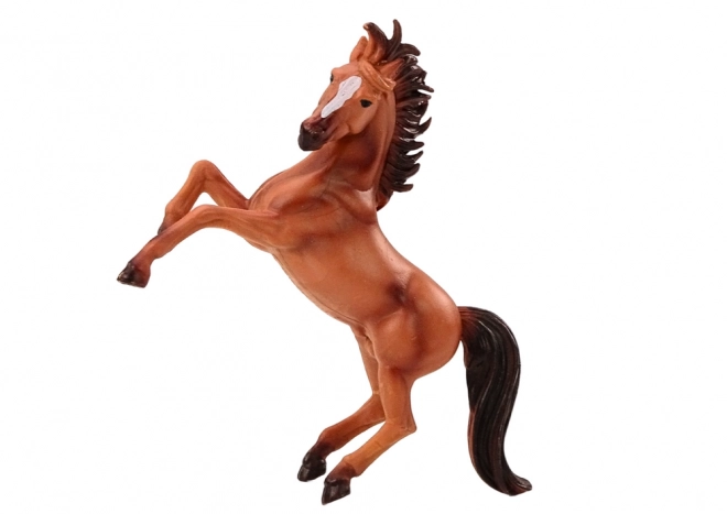 Standing Brown Horse Figurine