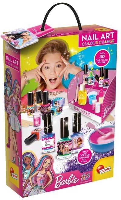 Creative Set Barbie Create Color Changing Nail Polish