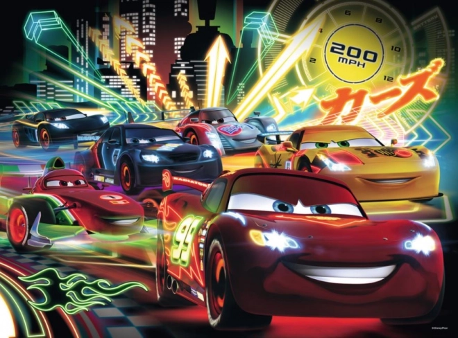 Ravensburger Cars Neon Lights Puzzle XXL 100 Pieces