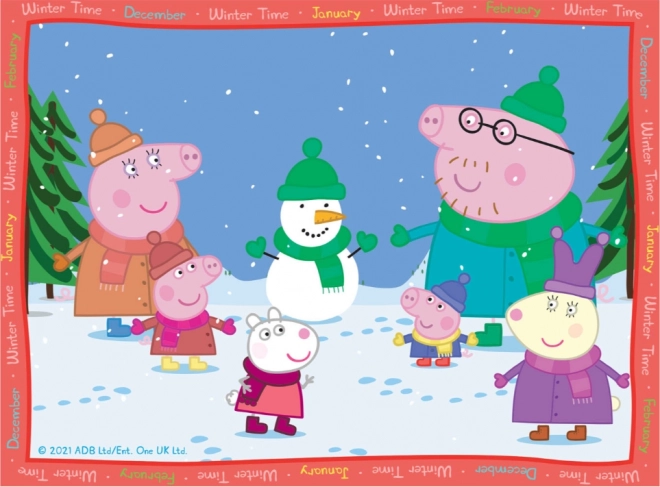 Progressive Peppa Pig Puzzles