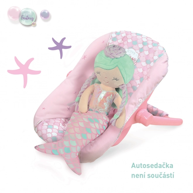 Plush Doll Ocean Fantasy with Cradle