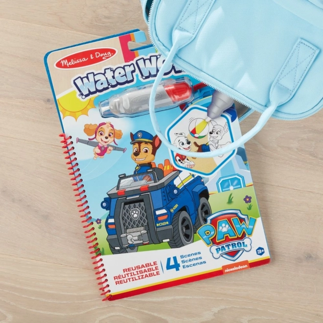 Paw Patrol Water Wow Coloring Book Chase