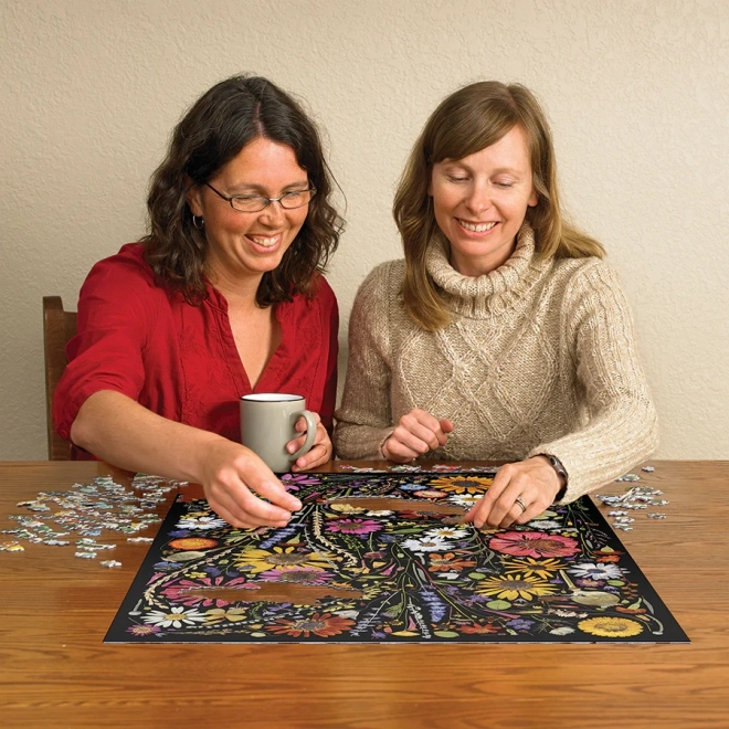 Cobble Hill Puzzle Fiori Pressati: Felicità 1000 Pezzi