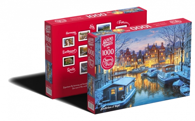 Cherry Pazzi Amsterdam Night Puzzle 1000 Pieces