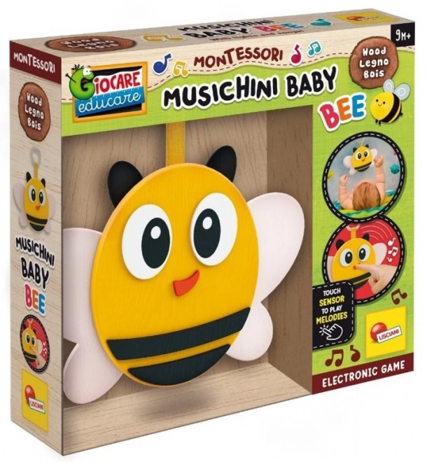 Montessori Wooden Musical Bee Toy