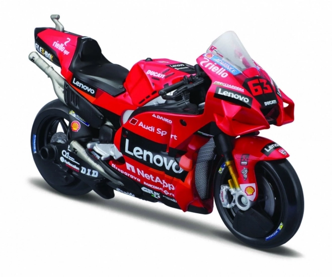 Maisto Ducati Lenovo Team Motorcycle 2022 Model