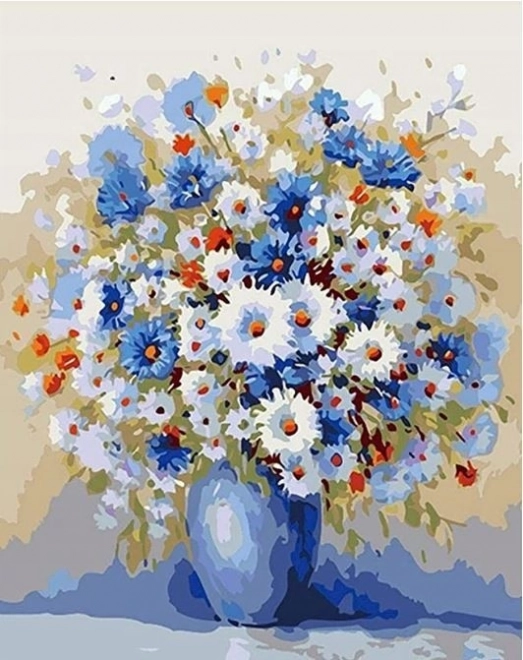 Mosaico di diamanti - Bouquet di fiori