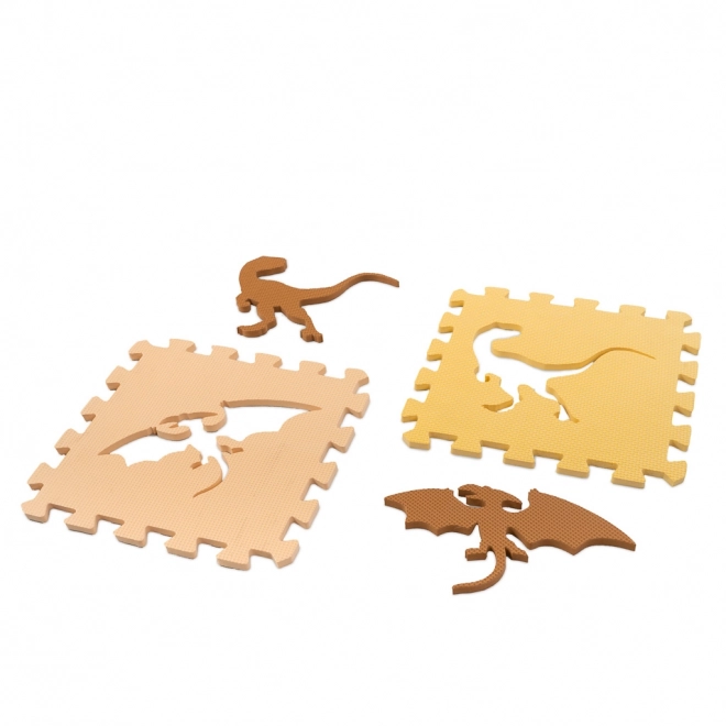 Educational Foam Puzzle Mat and Playpen with Dinosaurs