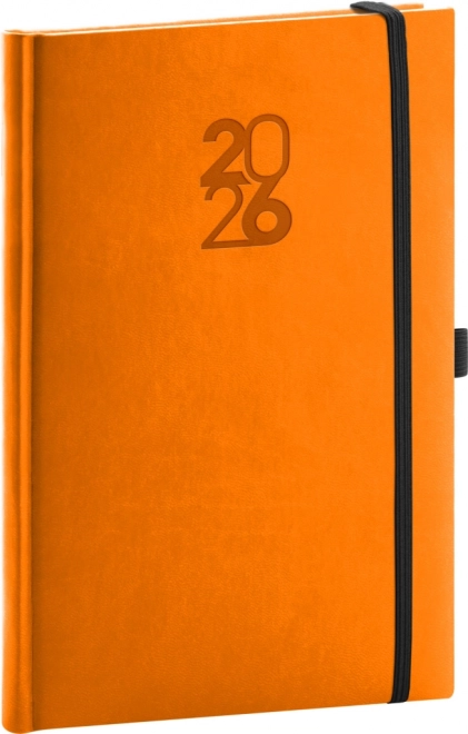 Notique Aprint Top 2026 heti napló narancssárga 15 x 21 cm