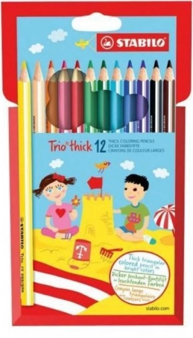 Stabilo Trio Thick Pencil Set