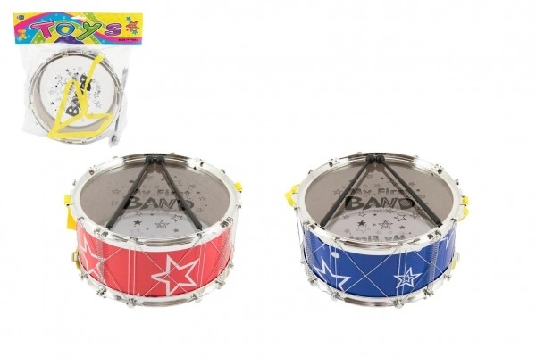 Children's Plastic Drum with Straps and Sticks