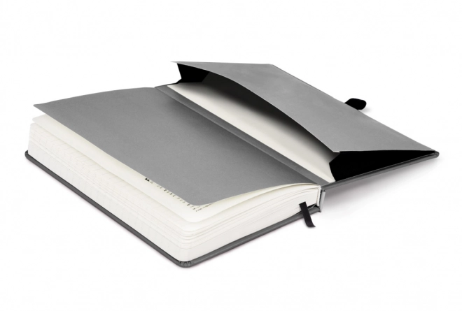 Notique Gray Lined Notebook