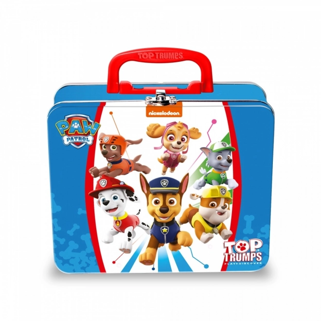 Top Trumps Paw Patrol Card Game Tin