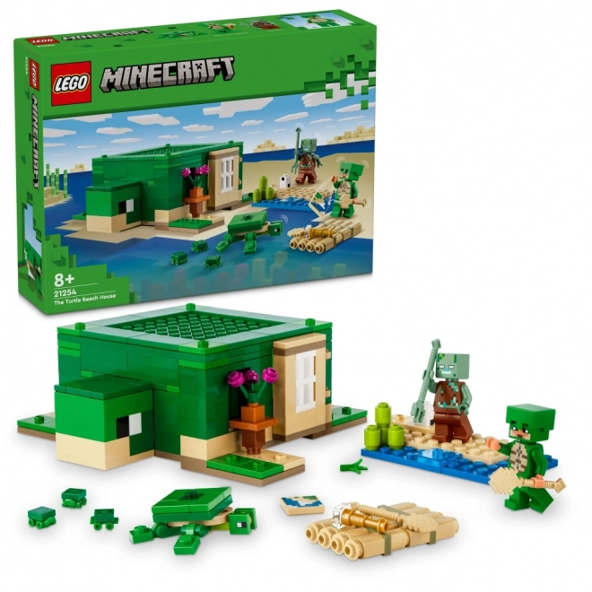 Minecraft Turtle Beach House Building Set