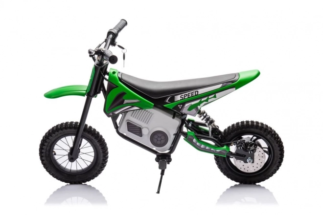 Electric Green Kids Dirt Bike