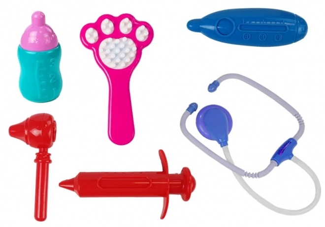 Veterinarian Set with Plush Dog and Carrier