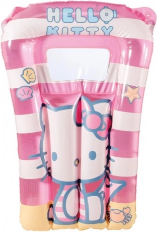 Matelas gonflable pour enfants Hello Kitty avec hublot