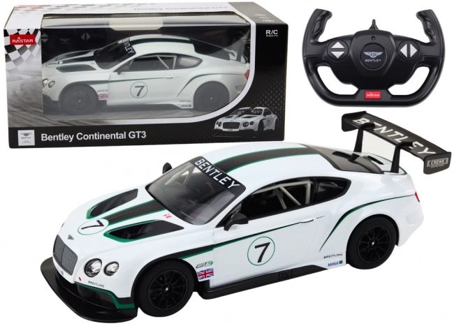 Remote Control Bentley Continental GT3 Car - White