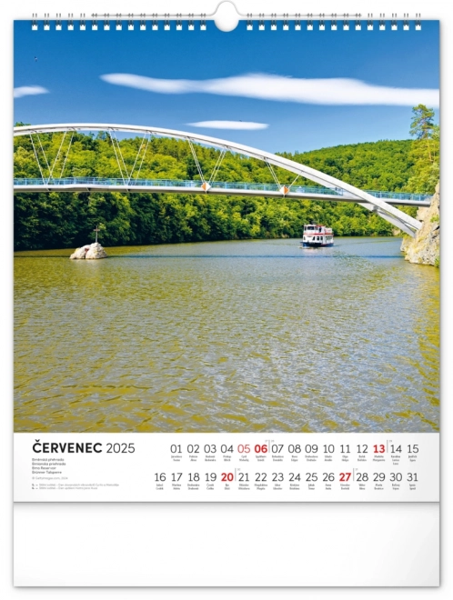 Wall Calendar Water Kingdom 2025