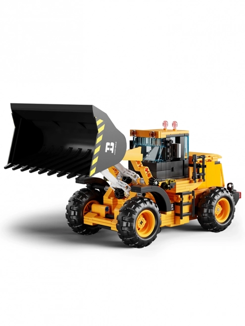 Construction Building Blocks Bulldozer Set