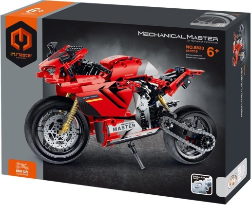 Gradbeni komplet iM.Master motor – plastični konstrukcijski set 557 kosov